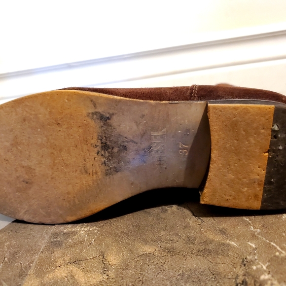 Diesel Boots, Size 37, Dark Brown Suede - Picture 3 of 5